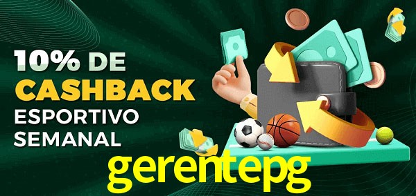 10% de bônus de cashback na gerentepg